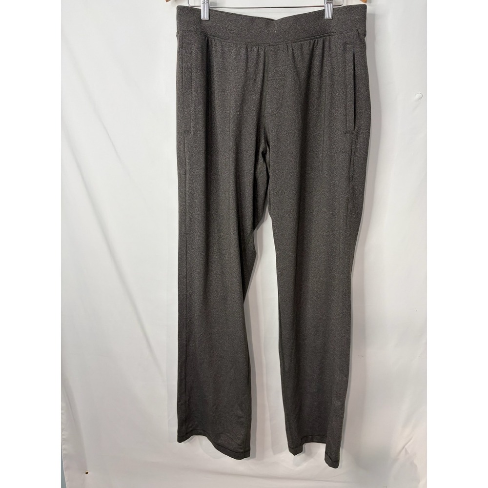 Lululemon Mens XL Tall ABC Relaxed Fit Pants Charcoal Gray Heather Performance